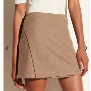 Vince Asymmetric Paneled Skirt